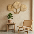 Abanico Soplador Artesanal de Palma Tejido a Mano – Decoración Guatemalteca